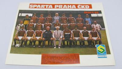 SPARTA PRAHA ČKD 1986