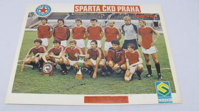 SPARTA ČKD PRAHA 1984