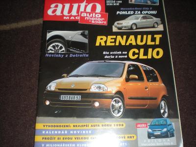 Časopis Auto motor und sport (Auto magazín) r.1998 březen