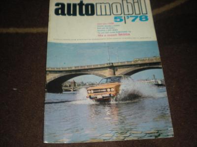 Časopis Automobil ) r.1978 ročník 22