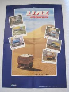 148/starý prospekt LIAZ-Camion-velký plakát!!! 