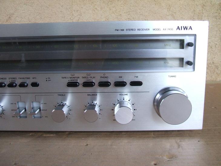 AIWA AX 7400 - parádní vintage receiver !!! - TV, audio, video