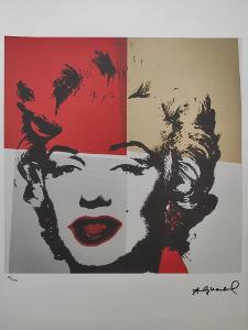 Andy Warhol - MARILYN MONROE - Leo Castelli s certifikátem