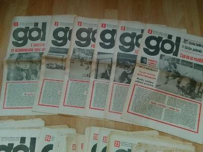 Časopisy Gól 1986