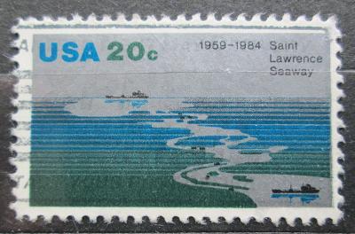 USA 1984 Námořní cesta St.-Lorenz, 25. výročí Mi# 1700 1402
