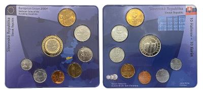 Sada oběžných mincí Slovensko 2004