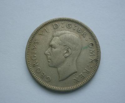 Velká Británie 6 Pence 1947 