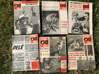 Časopisy Kopaná a hokej 1965