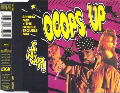 SNAP-OOOPS UP SPHINX MIX+DOUBLE TROUBLE MIX CD SINGLE 1990.