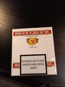 Romeo y Julieta, cigarillos z Cuby