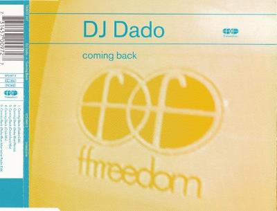 DJ DADO-COMING BACK CD SINGLE 1997.