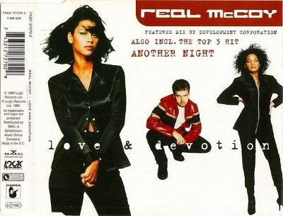 REAL MCCOY-LOVE A DEVOTION CD SINGLE 1995.