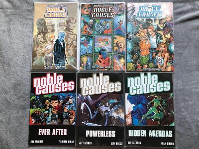 Noble Causes - 6 dílů komiksových knih v angličtině