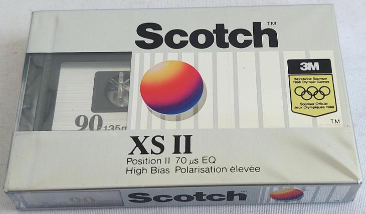 Nová audiokazeta Scotch XS II - originální balení - TV, audio, video