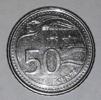 mince Singapur 50 centů, 2013