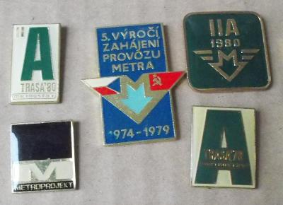 Odznaky  Metro doprava 