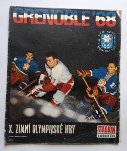Stadion -- GRENOBLE 1968 X. zimní olympijské hry Hokej