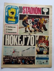 Stadion -- HOKEJ 1970 STOCKHOLM