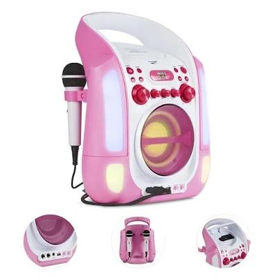 Kara Illumina, růžový, karaoke systém (74901724) H120 - POUŽITÉ