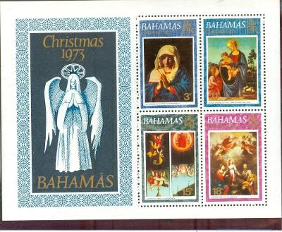 Bahamy, 1973 Vánoce, neražený, 