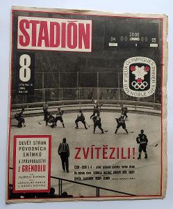 Stadion -- hokej GRENOBLE 1968 