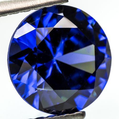 CZ Safír Royal Blue, nádherná barva 2,32ct IF(7446) - Šperky a hodinky