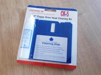 Čistící disketa 3,5", nová - nepoužitá