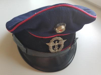 Čepice mužstvo Polizei/Feuerwehr starý vzácnější model