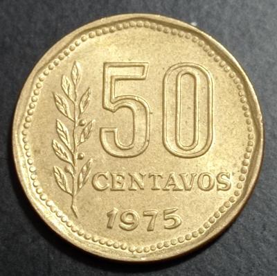 Argentina 50 centavos 1975 KM# 68