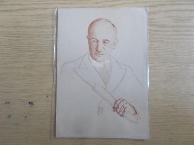 Edvard Beneš prezident portrét 