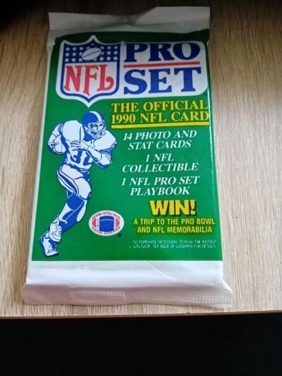 1990 PRO SET NFL Balíček Kariet