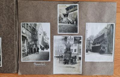 soukromé fotoalbum z r. 1925 - Verona, Janov, Stuttgart, Nice a další