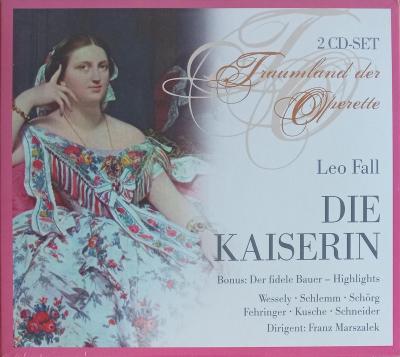 2 CD SET - Leo Fall:  Die Kaiserin  (digipack, nové ve folii)