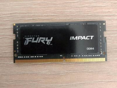 Kingston Fury Impact 16GB DDR4 2666 CL16 SO-DIMM