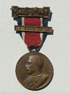Medaile Anglie  - Londýn, Za zásluhy o průmysl, se jménem na hraně