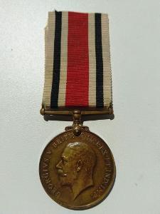 Medaile Anglie, Policejní medaile Za službu, se jménem na hraně