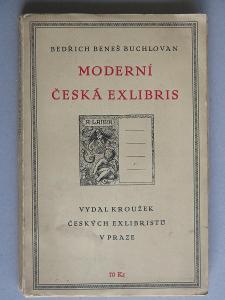 BUCHLOVAN : Moderní česká exlibris (1926) (+J. Váchal SOUPIS EXLIBRIS)
