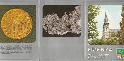 Kremnica - Soubor 10-ti neprošlých pohlednic z roku 1988
