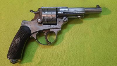 Francouzský důstojnický revolver Mle 1873 cal. 45/11mm