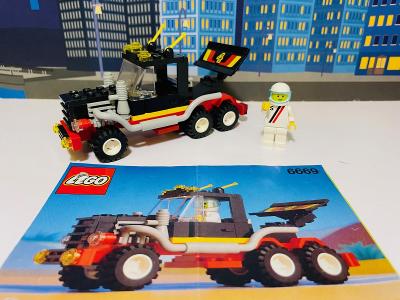 LEGO Town City 6669 závodní tahač / 80. - 90. léta /