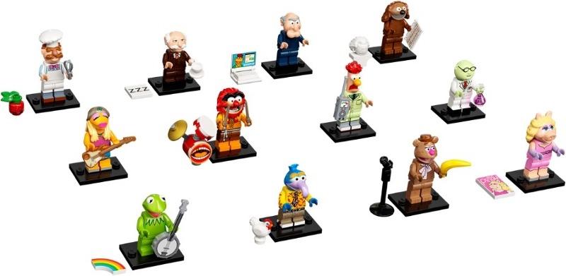Lego minifigúrky 71033 - komplet The Muppets séria (nové, nerozbalené) - Hračky