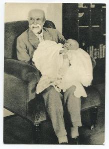 T. G. MASARYK - president, rodinný snímek
