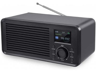 Digitální rádio VIFLYKOO DAB 51 s baterií a Bluetooth, internetové rád