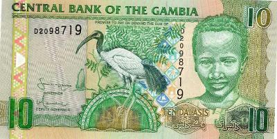 Gambie - bankovka v perfektním stavu!