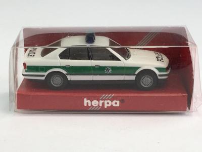 BMW 525i  policejní - Herpa H0 1/87 (V16-7)