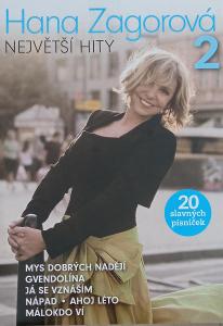 CD - Hana Zagorová:  Největší hity 2  (pošetka, nové)