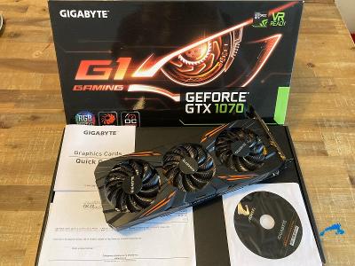 Gigabite G1 Gaming GTX 1070 8G