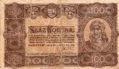 Maďarská bankovka v dobrém stavu.