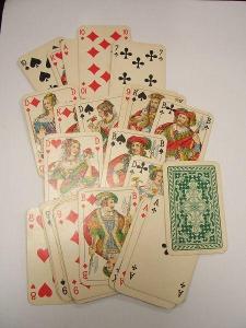 Staré hrací karty