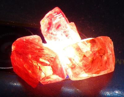 Spinel Červený - 3x Přírodní Krystal - Drahokam - 1,72 g - Barma - TOP